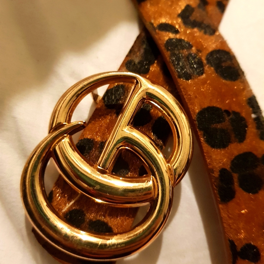 Leopard / Cheetah print belt